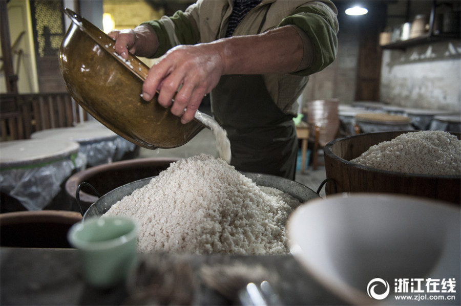 手作り醸造による芳醇な酒、生産地の紹興で「冬季醸造」開始　浙江省
