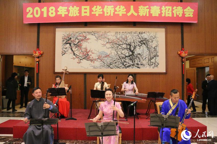 中国大使館が「在日華僑華人新春レセプション」を開催