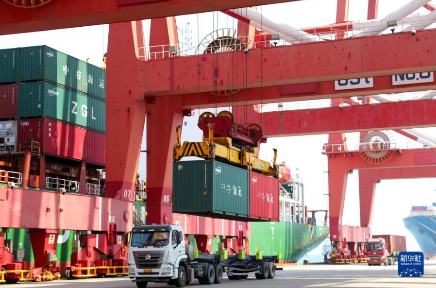 今年1-7月の輸出入は7.8％増　山東省青島
