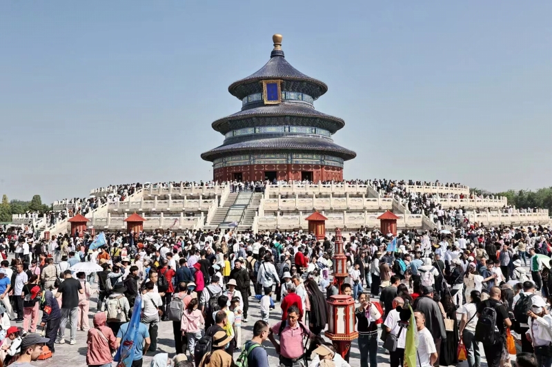 観光客327万人！「メーデー」連休に北京市の公園で十年ぶりの新記録