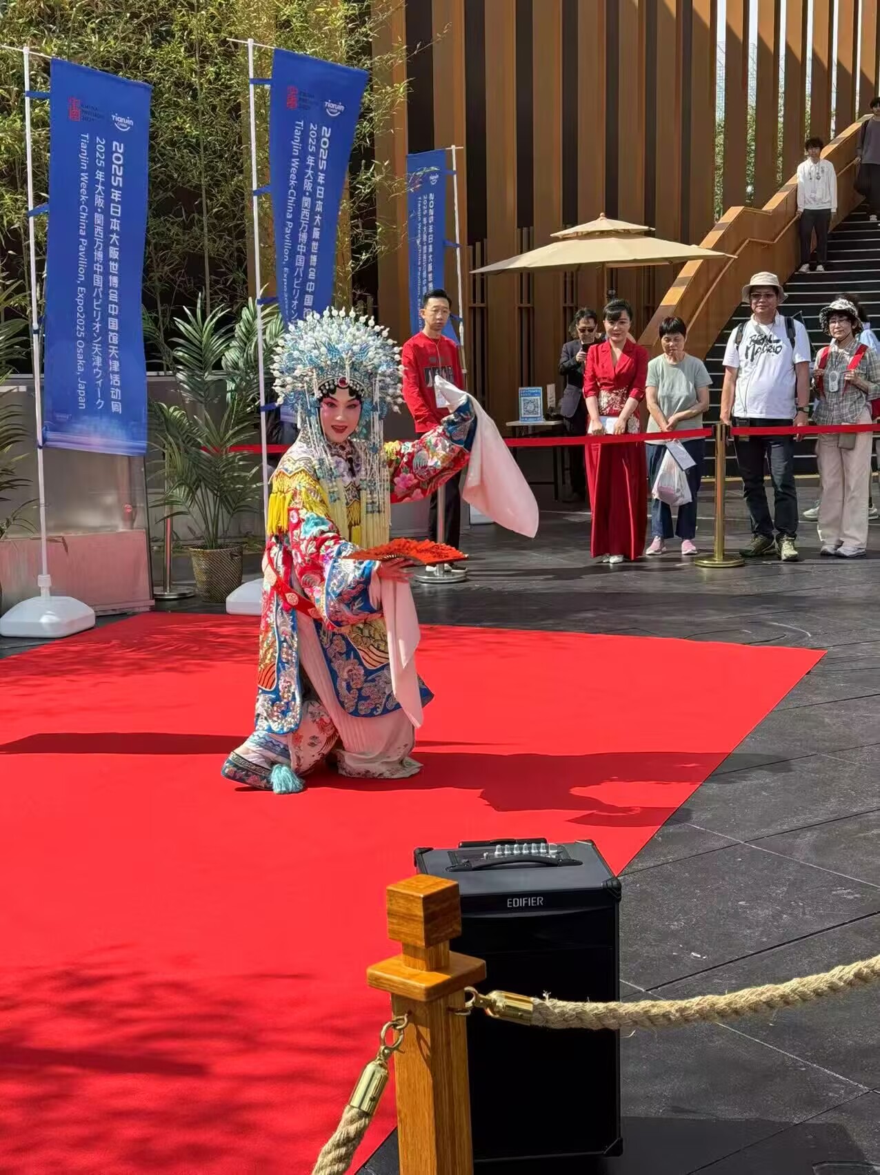 「天津ウイーク」が大阪万博中国館で開催 京劇「貴妃酔酒」が観客を魅了