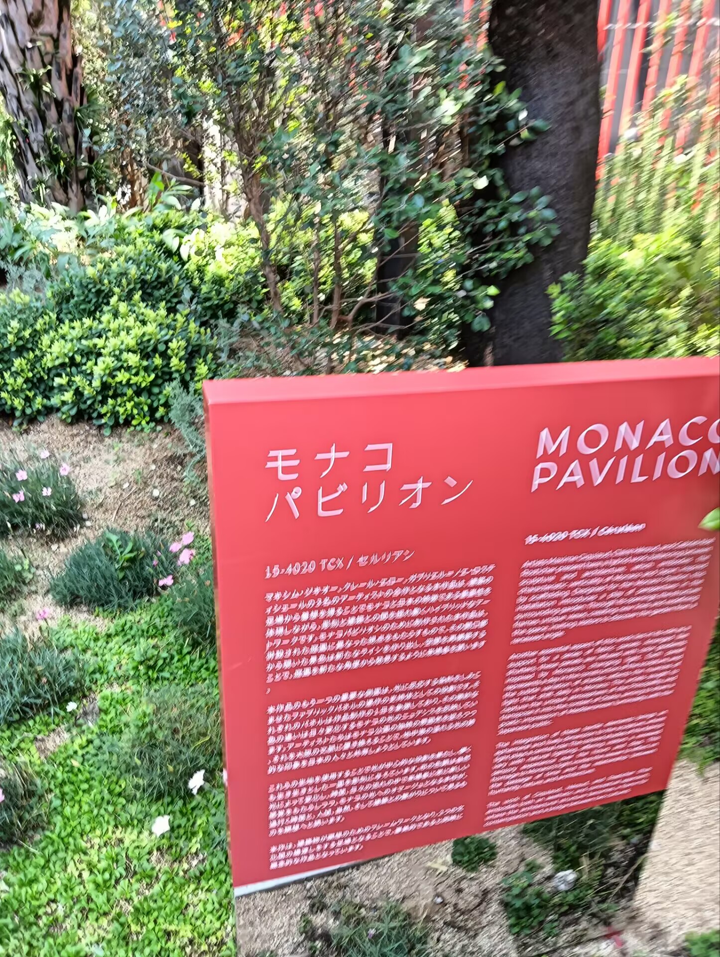 大阪万博散歩しながら継続取材、モナコ公国篇    テ-マ Take Care of Wonder（世界不思議発見シリーズ20250803）