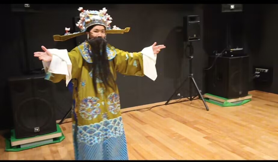 大阪京劇団10月のリハーサル日無事終了