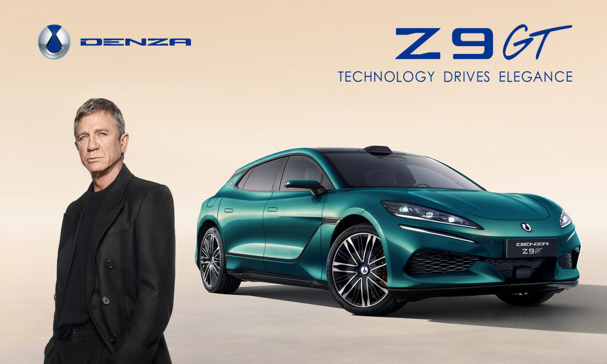007から中国EVへ：ダニエル・クレイグがBYD「デンツァ」の顔に、欧州市場に波紋